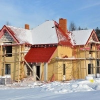 Строительство домов в поселке Петровское Барокко сдача